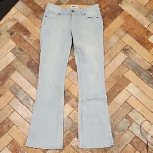 PAIGE Light Blue Flare Jeans